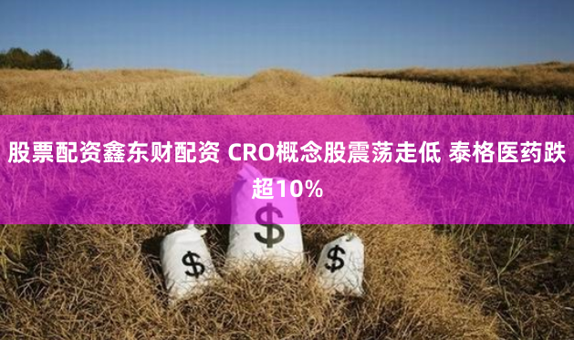 股票配资鑫东财配资 CRO概念股震荡走低 泰格医药跌超10%